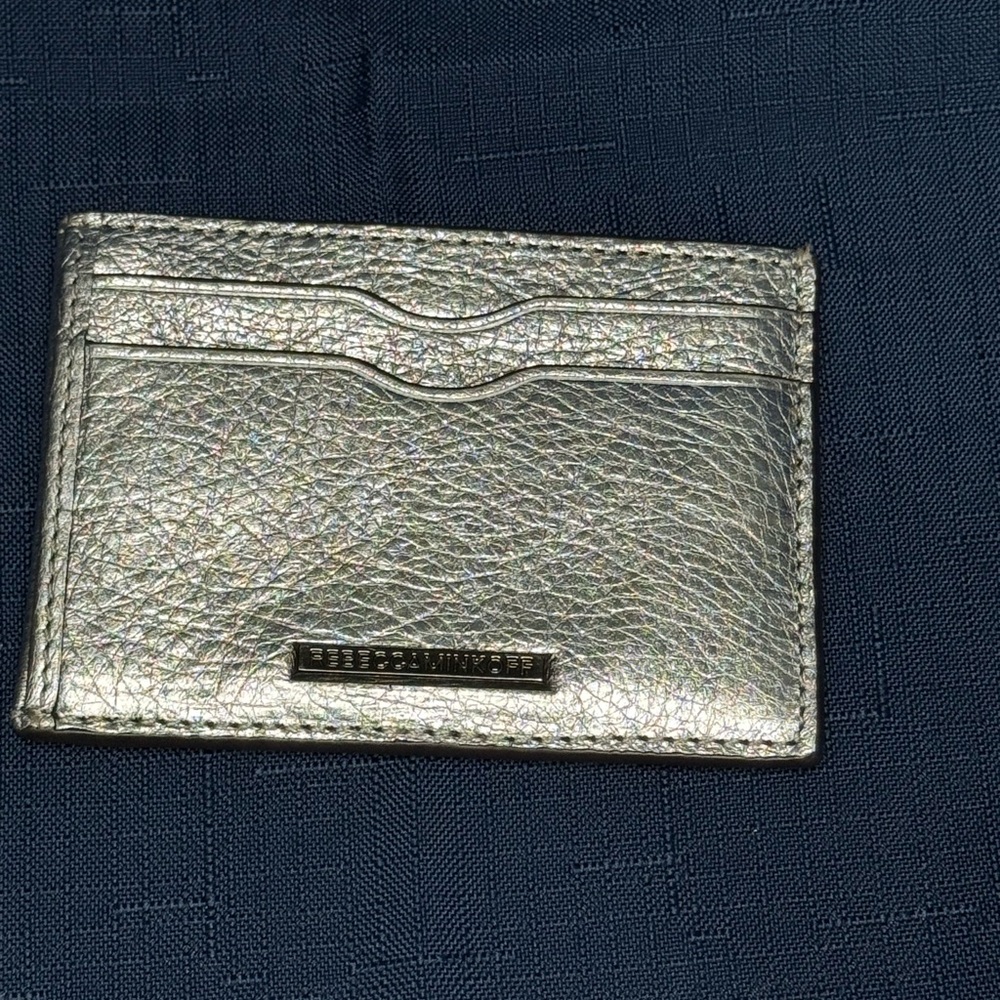 Rebecca Minkoff Silver Card Holder